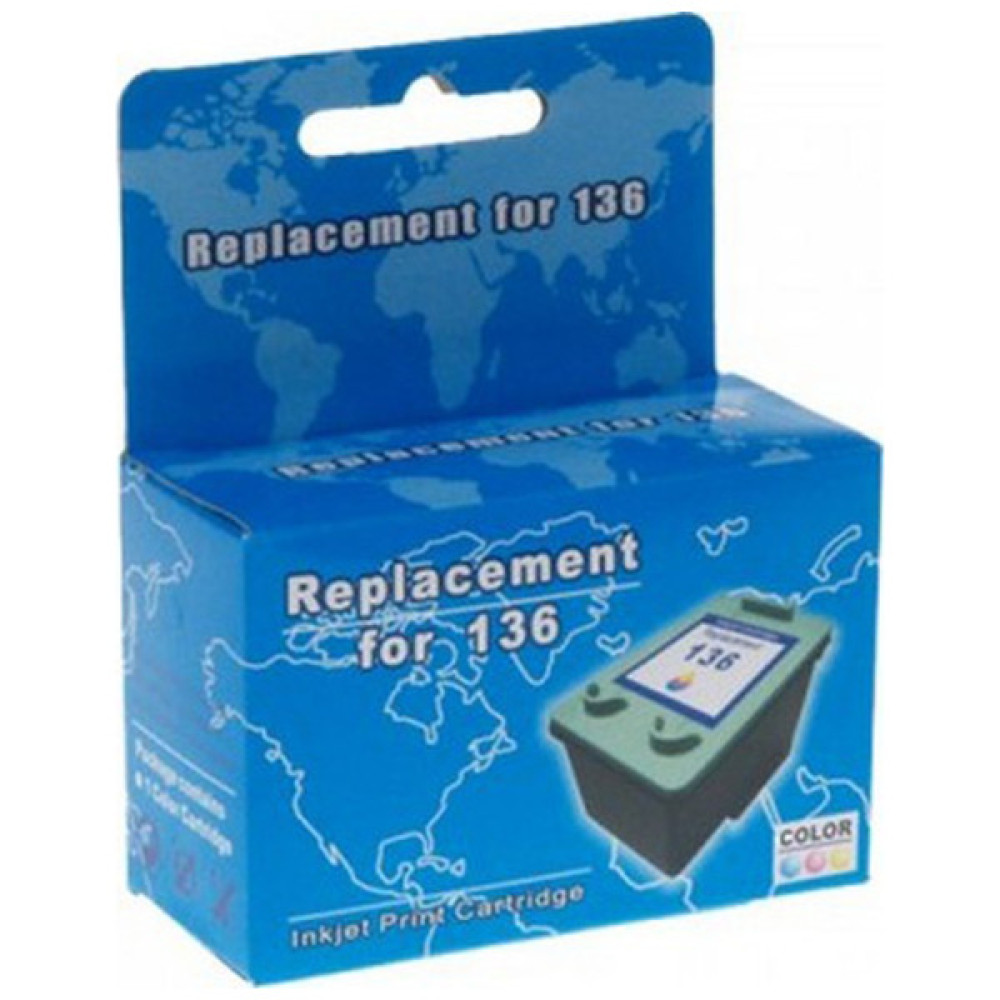 Картридж Microjet для HP №136 Color (C9361HE) (HC-F34D)
