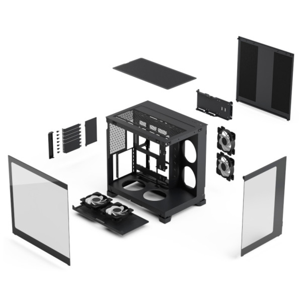 Корпус для ПК Fractal Design Pop 2 Vision Black RGB (FD-C-POV2A-02)