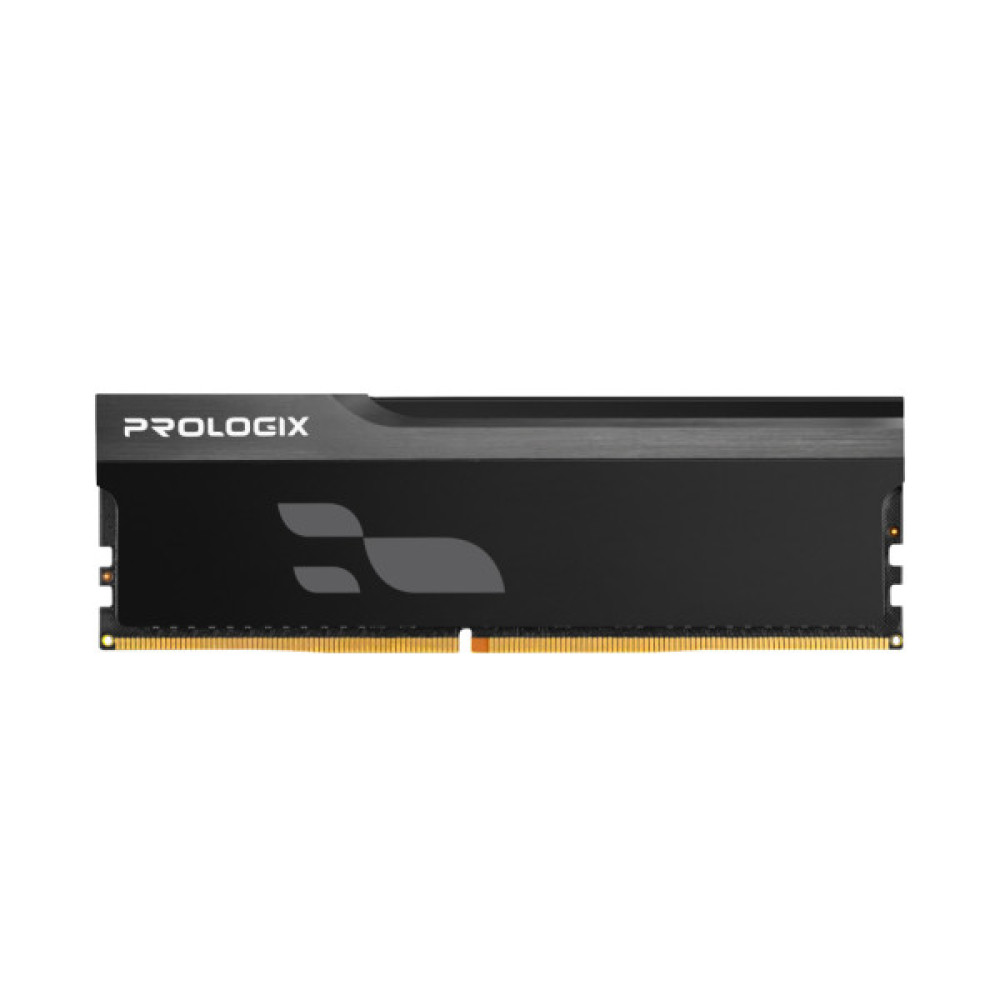 Модуль пам'яті для комп'ютера DDR5 16GB 6000 MHz Onyx Black Prologix (PRO16GB6000YB5)