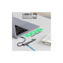 Концентратор Promate USB-C 9-in-1 Promate comandhub-lite (comandhub-lite) Концентратор Promate USB-C 9-in-1 Promate comandhub-lite (comandhub-lite)