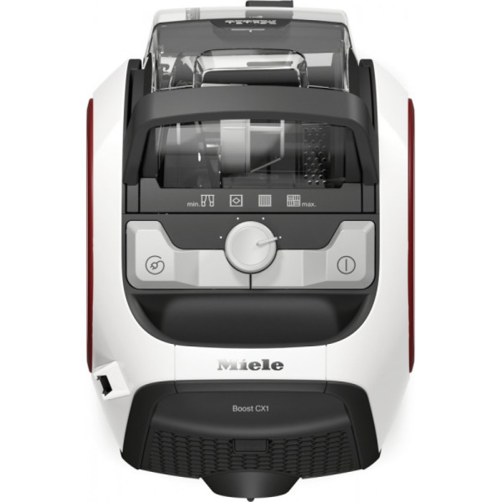Пилосос Miele контейнерний SNRF0 Boost CX1, 890Вт, сухе прибирання, конт пил -1л, Silence AirClean, Технологія Vortex, білий