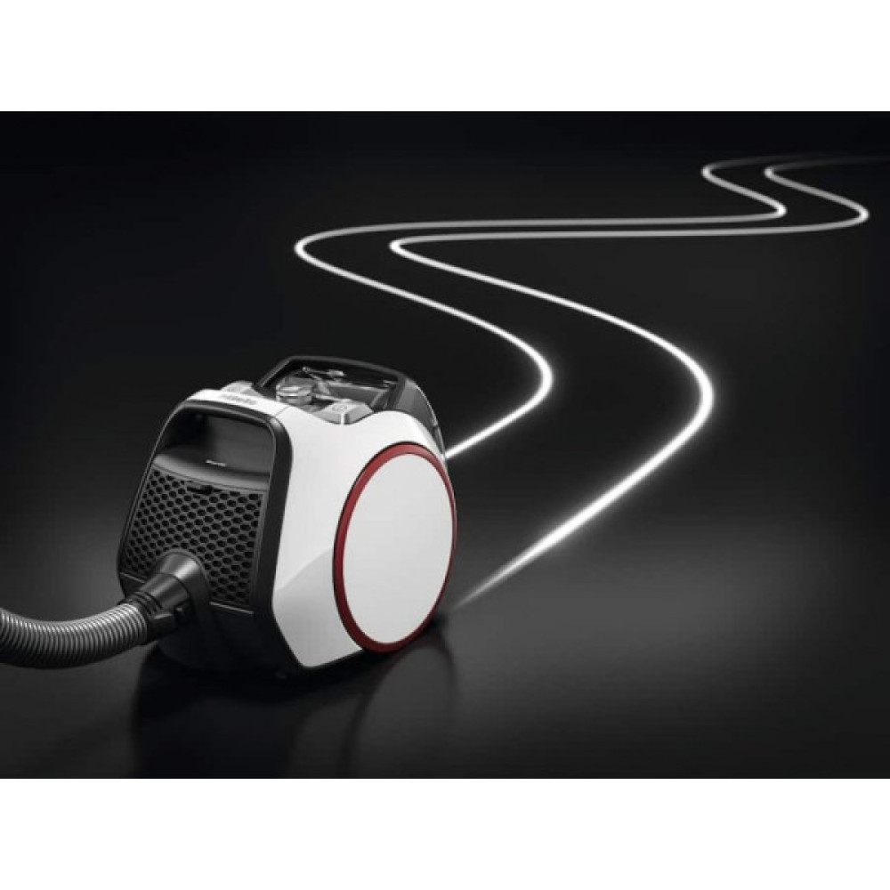 Пилосос Miele контейнерний SNRF0 Boost CX1, 890Вт, сухе прибирання, конт пил -1л, Silence AirClean, Технологія Vortex, білий