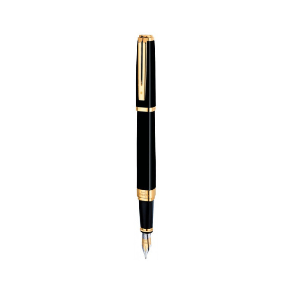 Ручка пір'яна Waterman EXCEPTION Ideal Black GT  FP F (11 027)