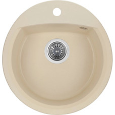 Мийка кухонна GRANADO RONDA ivory з сифоном (470*490mm.) (gr2204)