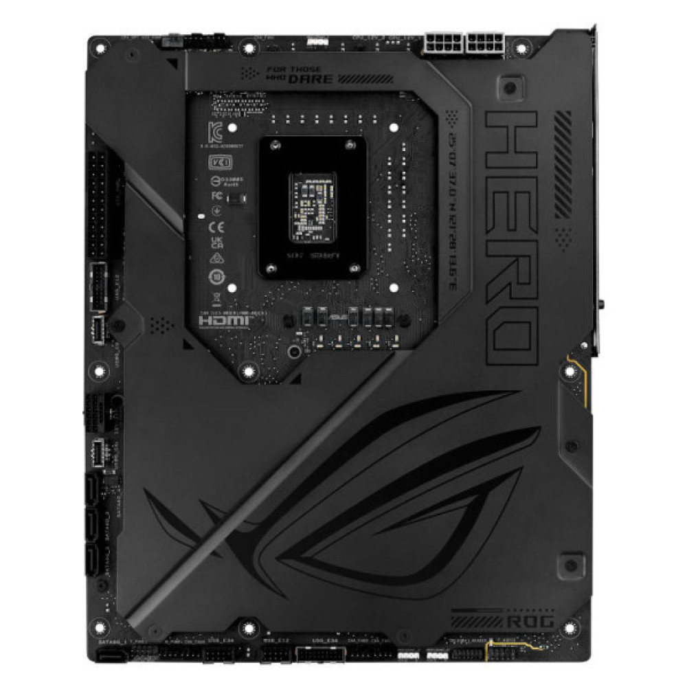 Материнcька плата ASUS ROG MAXIMUS Z890 HERO BTF s1851 Z890 4xDDR5 M.2 Thunderbolt HDMI Wi-Fi BT ATX BTF приховане підключення роз'ємів
