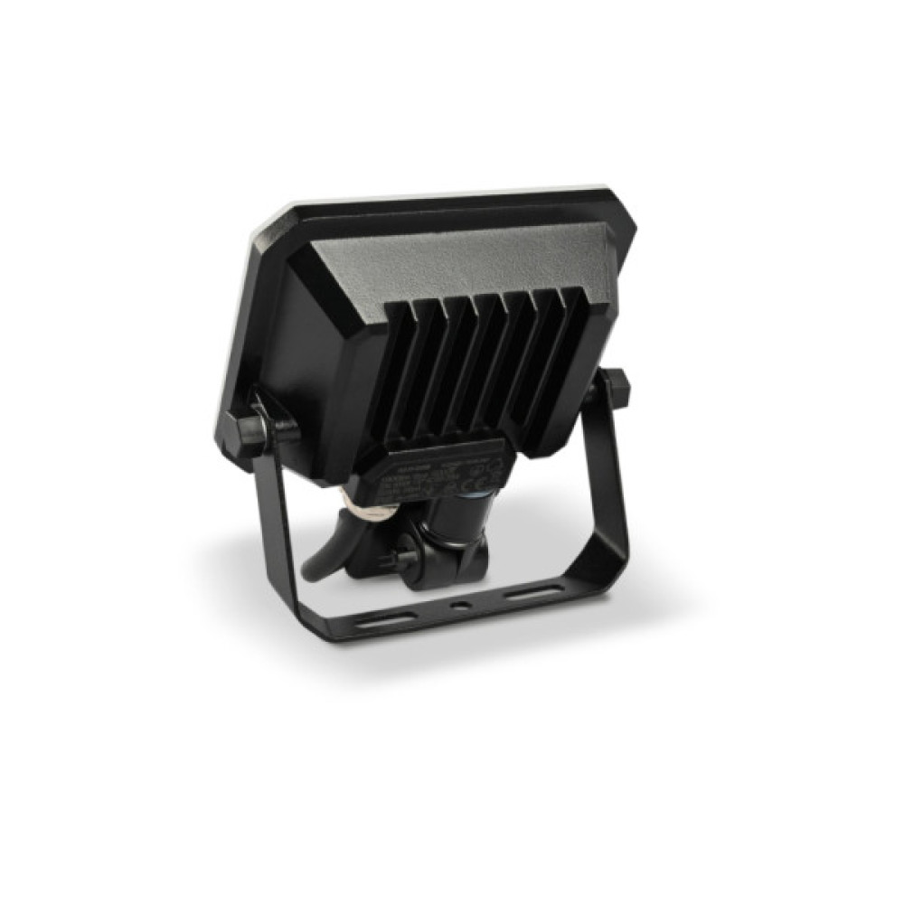 Прожектор Videx F3 20W 5000K з датчиком руху 220V Black (VLE-F3-0205B-S)