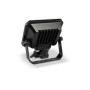 Прожектор Videx F3 20W 5000K з датчиком руху 220V Black (VLE-F3-0205B-S)