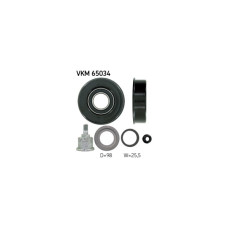 Ролик натягувача ременя SKF VKM 65034