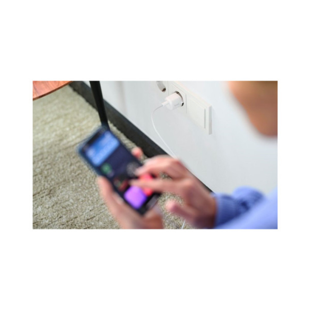 Зарядний пристрій Trust Maxo 20W USB-C PD white (25205_TRUST)