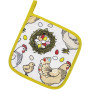 Кухонна прихватка Home Line Курочки 20x20 см (182838) Кухонна прихватка Home Line Курочки 20x20 см (182838)