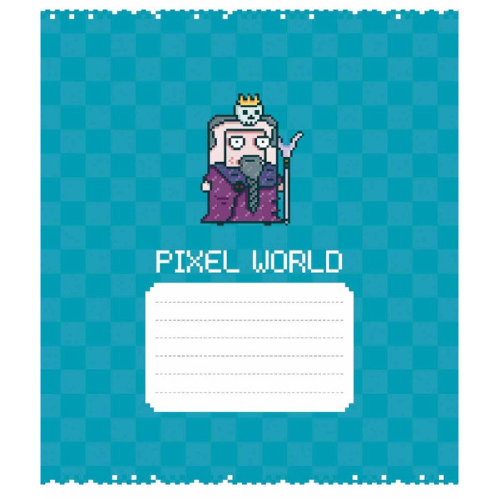 Зошит Школярик 12 аркушів клітинка (012-3563K)