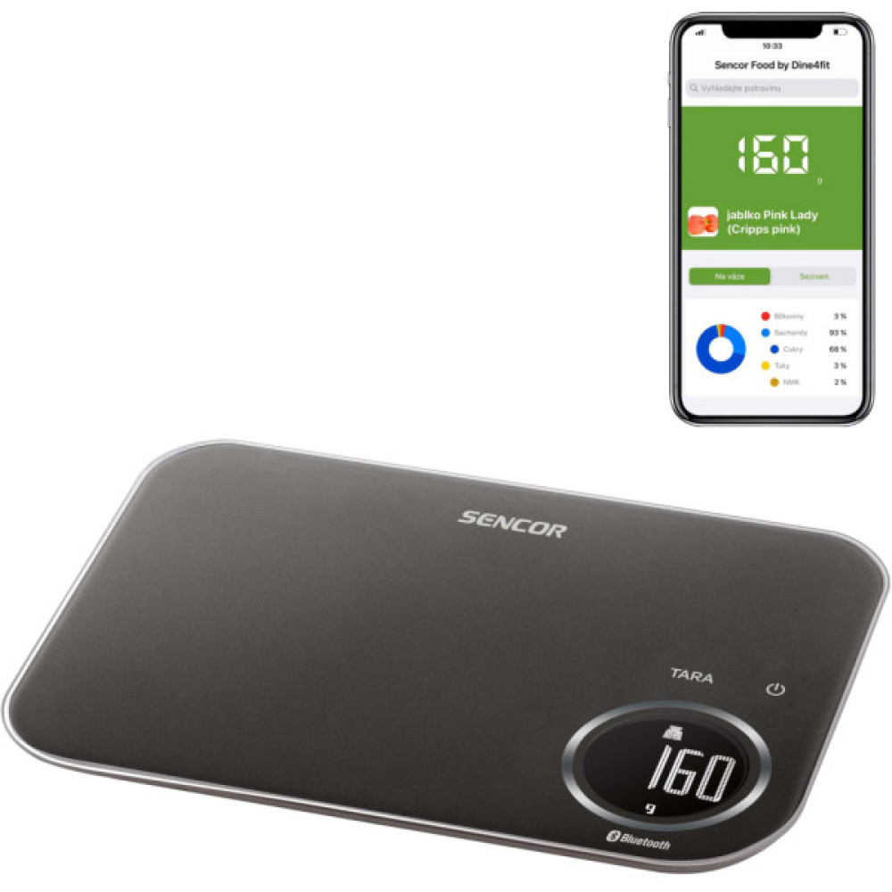 Ваги кухонні Sencor SKS7178BK