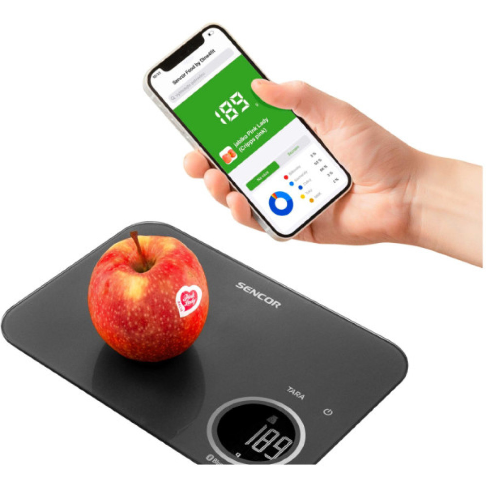 Ваги кухонні Sencor SKS7178BK
