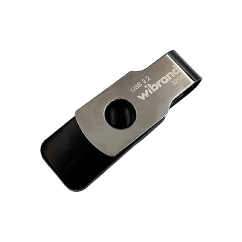 USB флеш накопичувач Wibrand 32GB Lizard Black USB 3.2 (WI3.2/LI32P9B)
