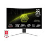 Монітор MSI 31.5" MAG 325CQRF-QD-E2 2xHDMI, DP, USB-C, 2xUSB, VA, 2560x1440, 180Hz, 0.5ms, sRGB 141%, CURVED, AdaptiveSync, HAS