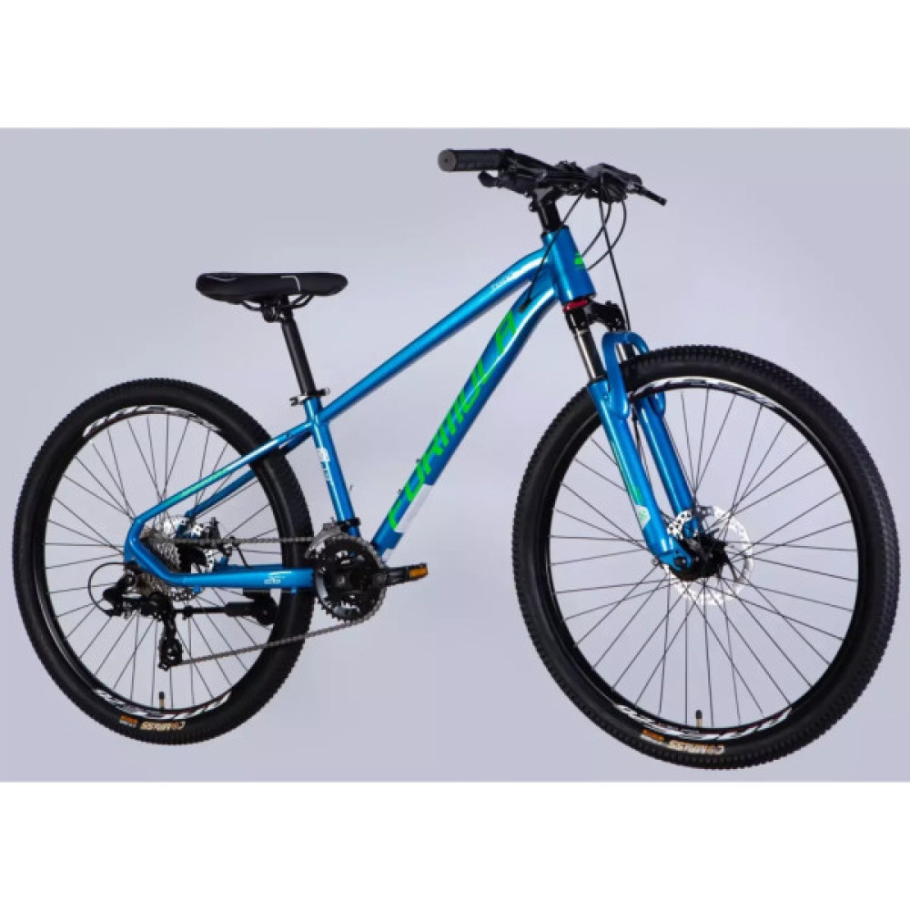 Велосипед Formula 26" THOR DD CS рама-13" AL 2026 синій з зеленим (OPS-FR-26-813)