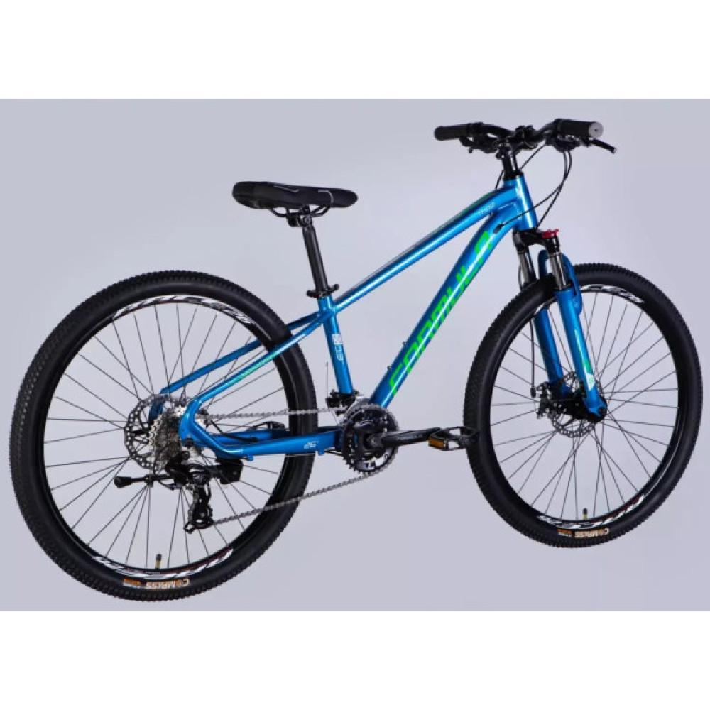 Велосипед Formula 26" THOR DD CS рама-13" AL 2026 синій з зеленим (OPS-FR-26-813)