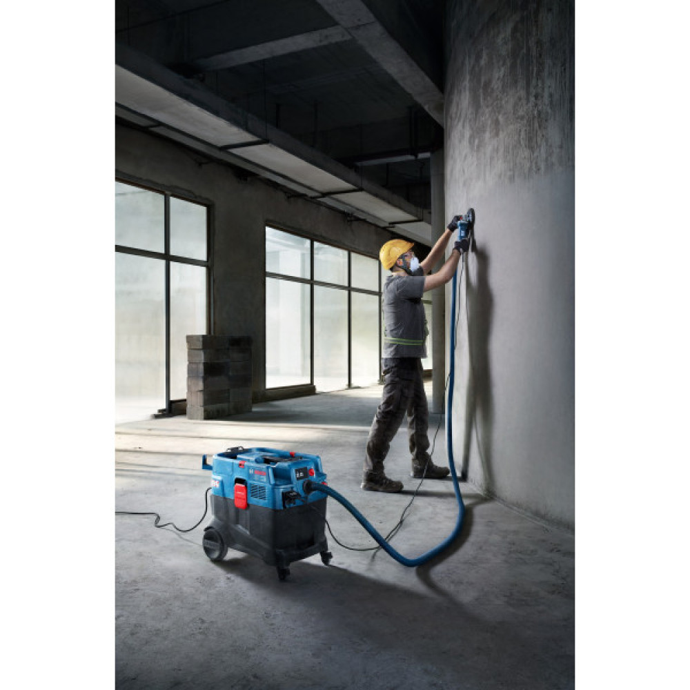 Пилосос професійний Bosch Professional GAS 400 A, 1200Вт, 240мБар, контейнер 40л, 14кг