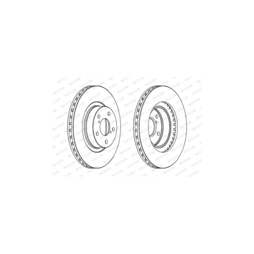 Гальмівний диск FERODO DDF679C