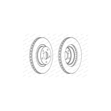 Гальмівний диск FERODO DDF679C