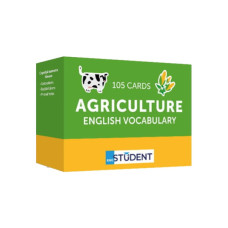 Навчальний набір English Student Картки для вивчення англійської мови Agriculture English Vocabulary, українська (591225964)