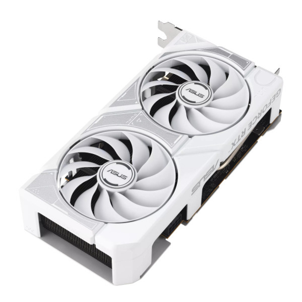 Відеокарта ASUS GeForce RTX 5060 8GB GDDR7 OC DUAL-RTX5060-O8G-WHITE білий