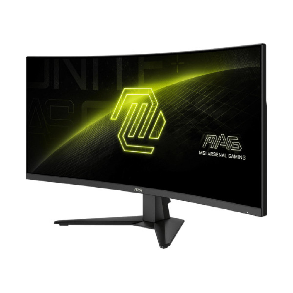 Монітор MSI 34" MAG 346CQ 2xHDMI, DP, Audio, VA, 3440x1440, 21:9, 180Hz, 1ms, sRGB 100%, CURVED, AdaptiveSync