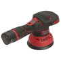 Шліфувальна машина Vitals Master, PS 1212c Kit, 12V, 2Ah, 125мм, 4450об/хв, ЗП, 1.38кг (243606)