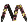 Ремінь для гітари Fender Strap 2" Neon Monogrammed Yellow Pink (232337)