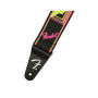 Ремінь для гітари Fender Strap 2" Neon Monogrammed Yellow Pink (232337)