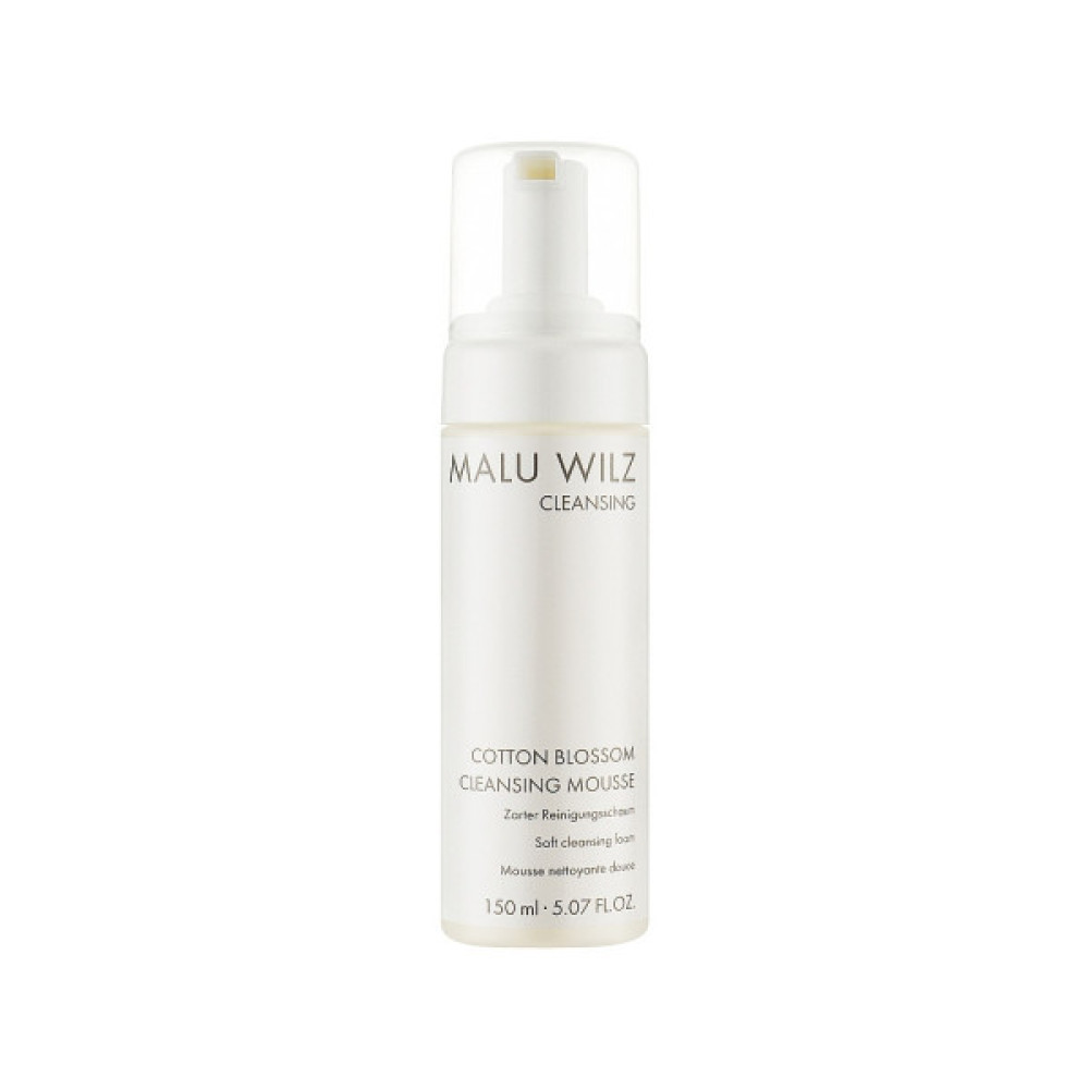 Пінка для вмивання Malu Wilz Cotton Blossom Cleansing Mousse З квітами бавовни 150 мл (4060425025350)