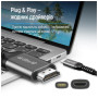Кабель мультимедійний USB-C to HDMI M 2.0m 4K60Hz black ColorWay (CW-CBCHD077-BK) Кабель мультимедійний USB-C to HDMI M 2.0m 4K60Hz black ColorWay (CW-CBCHD077-BK)