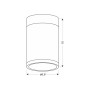 Світильник точковий Candellux 2284262 TUBA (2284262)