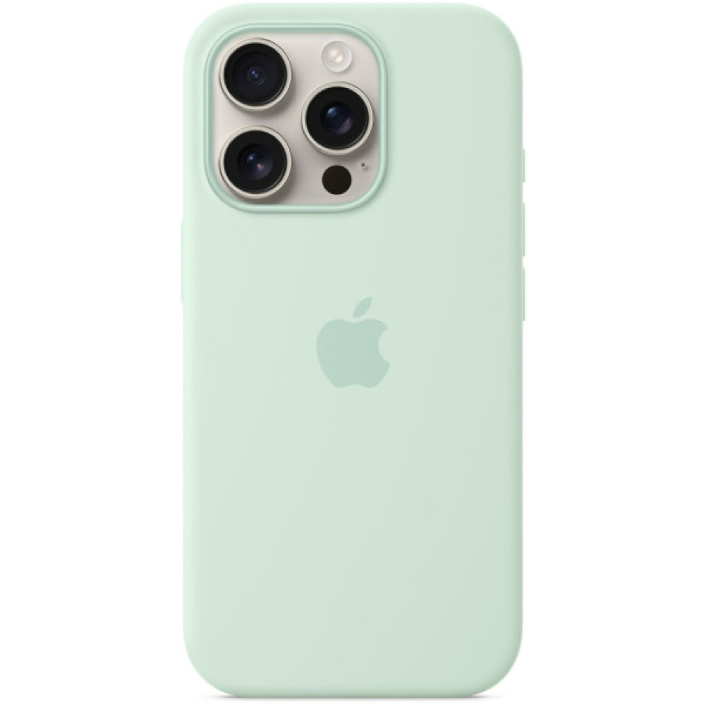 Чохол до мобільного телефона Apple iPhone 16 Pro Silicone with MagSafe - Aquamarine Model A3315 (MDG04ZM/A)