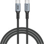Дата кабель USB-C to USB-C 1.2m 60W black Verbatim (31845) Дата кабель USB-C to USB-C 1.2m 60W black Verbatim (31845)