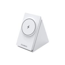 Зарядний пристрій Choetech Wireless magnetic 3-in-1 15W white (T600-F)