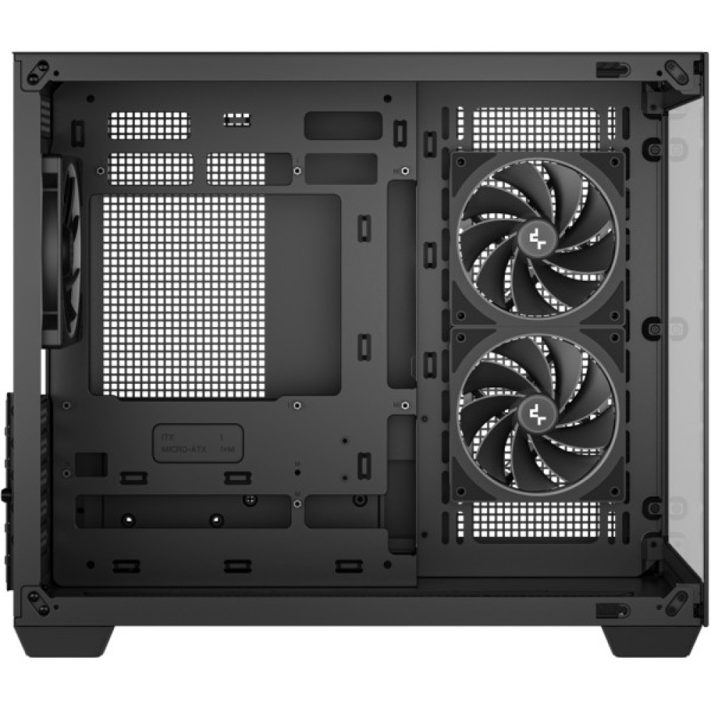 Корпус для ПК Deepcool CG330 3F Black (R-CG330-BKNGM3-G)