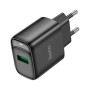 Зарядний пристрій HOCO C140A Smart USB QC3.0 Black (6942007627788) Зарядний пристрій HOCO C140A Smart USB QC3.0 Black (6942007627788)