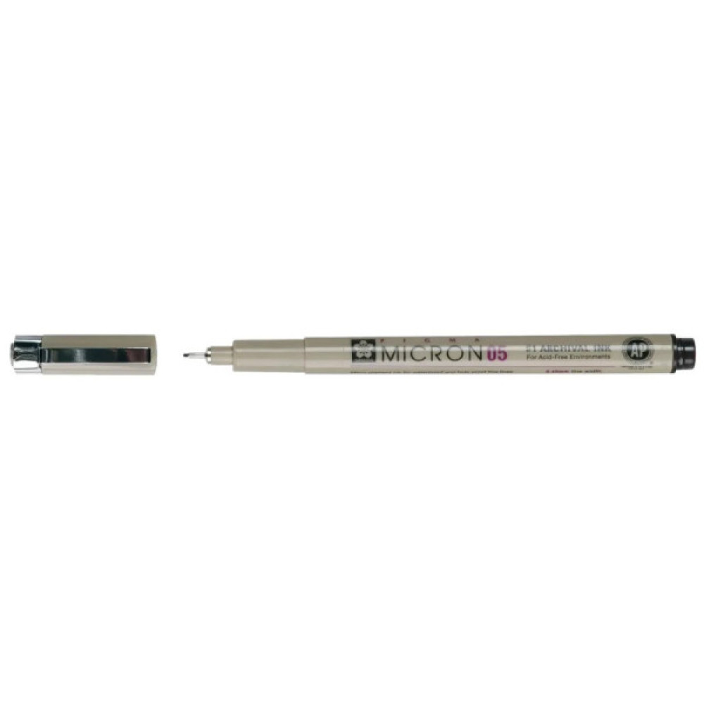 Лайнер Sakura Pigma Micron (0.5) 0,45 мм Темно-зелений (084511377448)