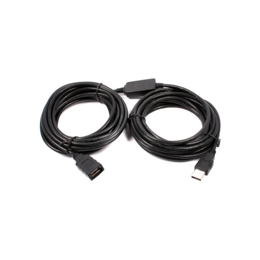 Дата кабель USB 2.0 AM/AF 25m active Viewcon (VV 043-25м.)