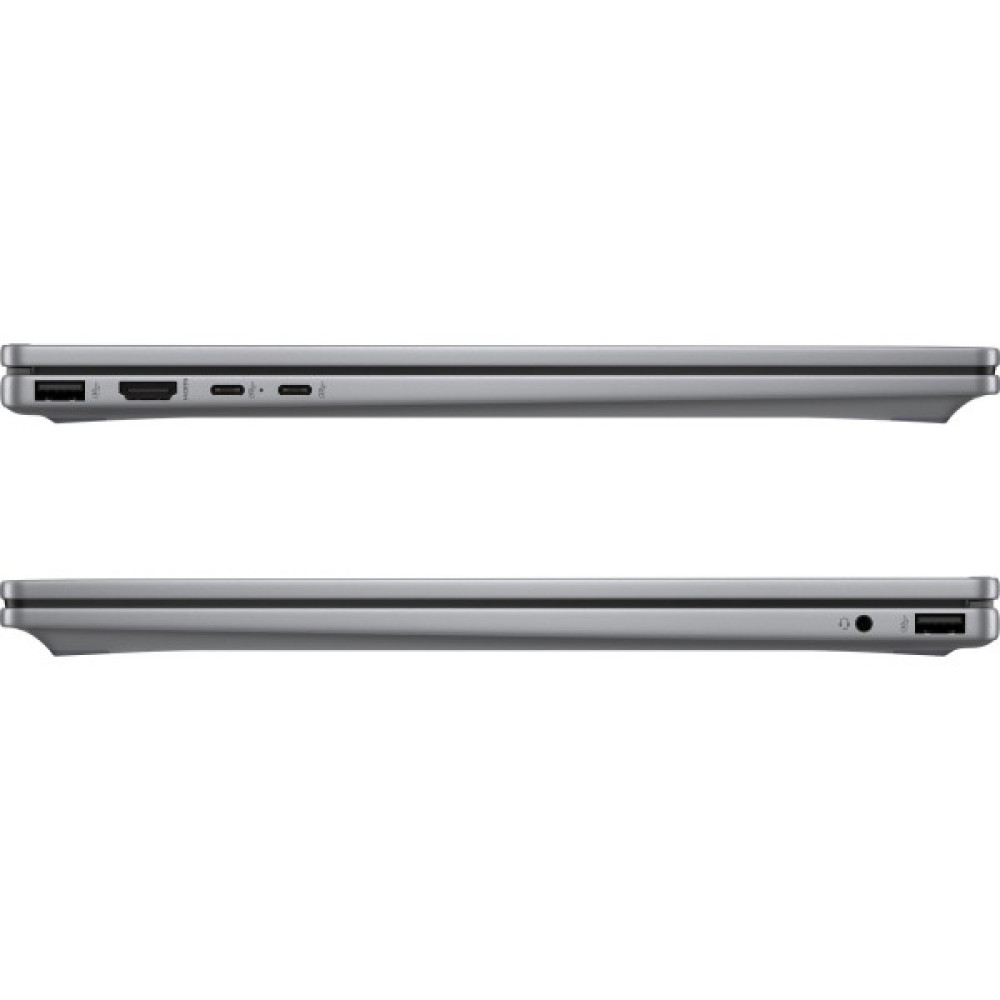 Ноутбук HP OmniBook X Flip x360 16-ar0000ua 16" 3K OLED Touch, AMD AI 7 350, 32GB, F1TB, UMA, Win11, сірий