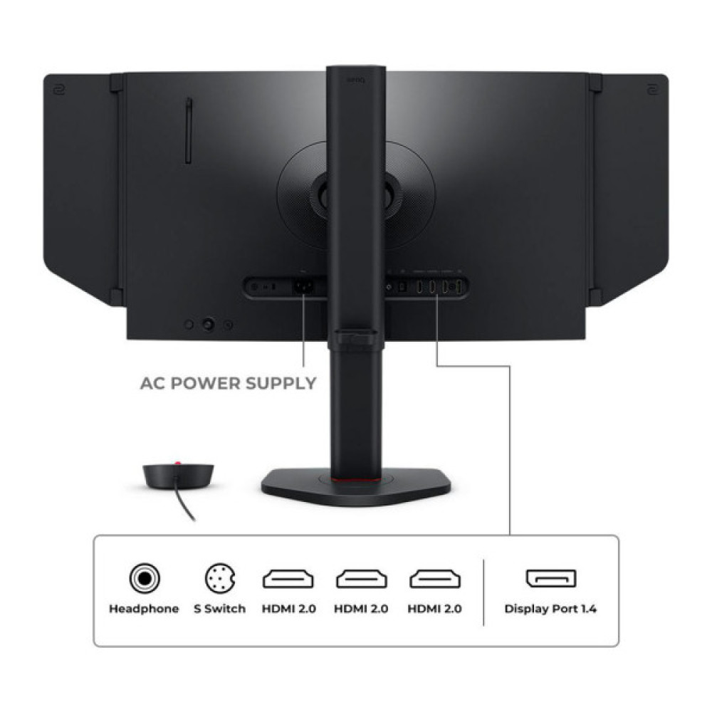 Монітор BenQ XL2566X+ Dark Grey