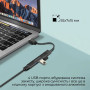 Концентратор Promate USB Hub 4 ports litehub-4.black (litehub-4.black) Концентратор Promate USB Hub 4 ports litehub-4.black (litehub-4.black)