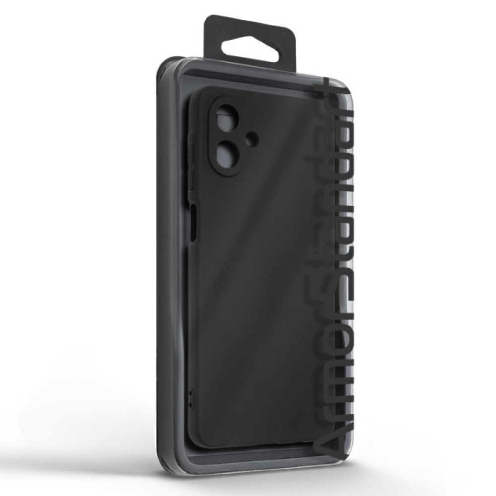 Чохол до мобільного телефона Armorstandart Matte Slim Fit Samsung A07 4G Camera cover Black (ARM86542)