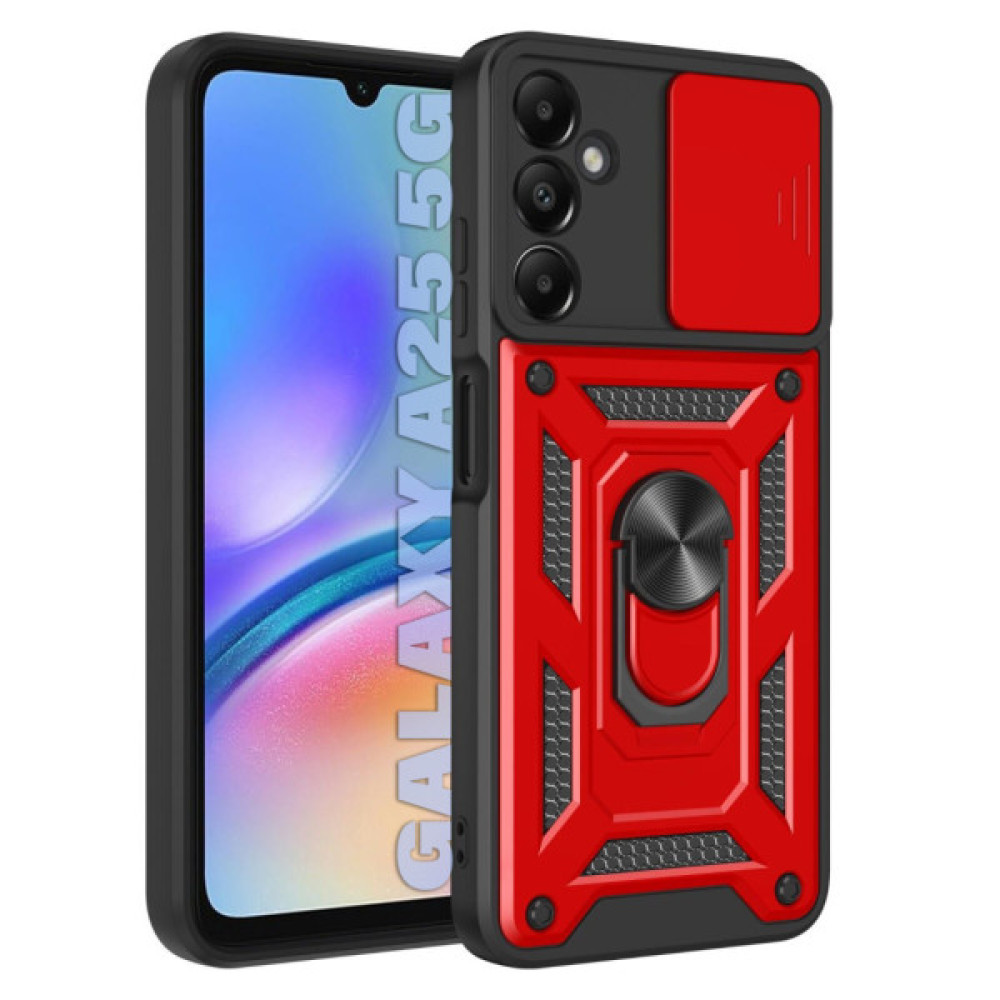 Чохол до мобільного телефона BeCover Military Samsung Galaxy A25 5G SM-A256 Red (711013) Чохол до мобільного телефона BeCover Military Samsung Galaxy A25 5G SM-A256 Red (711013)