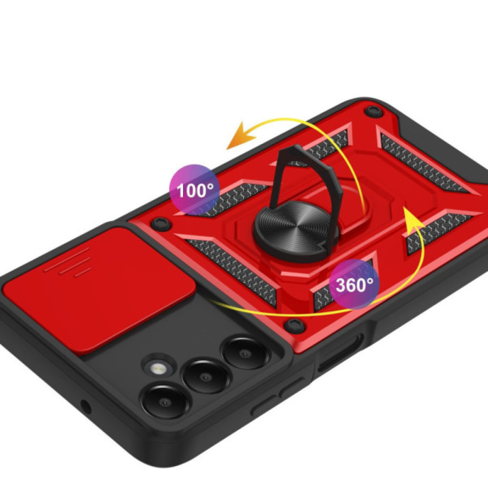 Чохол до мобільного телефона BeCover Military Samsung Galaxy A25 5G SM-A256 Red (711013) Чохол до мобільного телефона BeCover Military Samsung Galaxy A25 5G SM-A256 Red (711013)