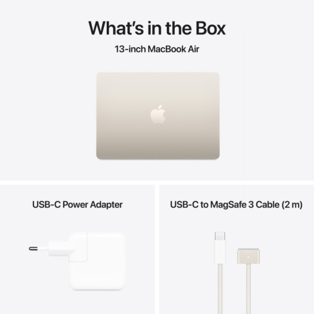 Ноутбук Apple MacBook Air 13 M4 A3240 Starlight (MC6A4UA/A) Ноутбук Apple MacBook Air 13 M4 A3240 Starlight (MC6A4UA/A)