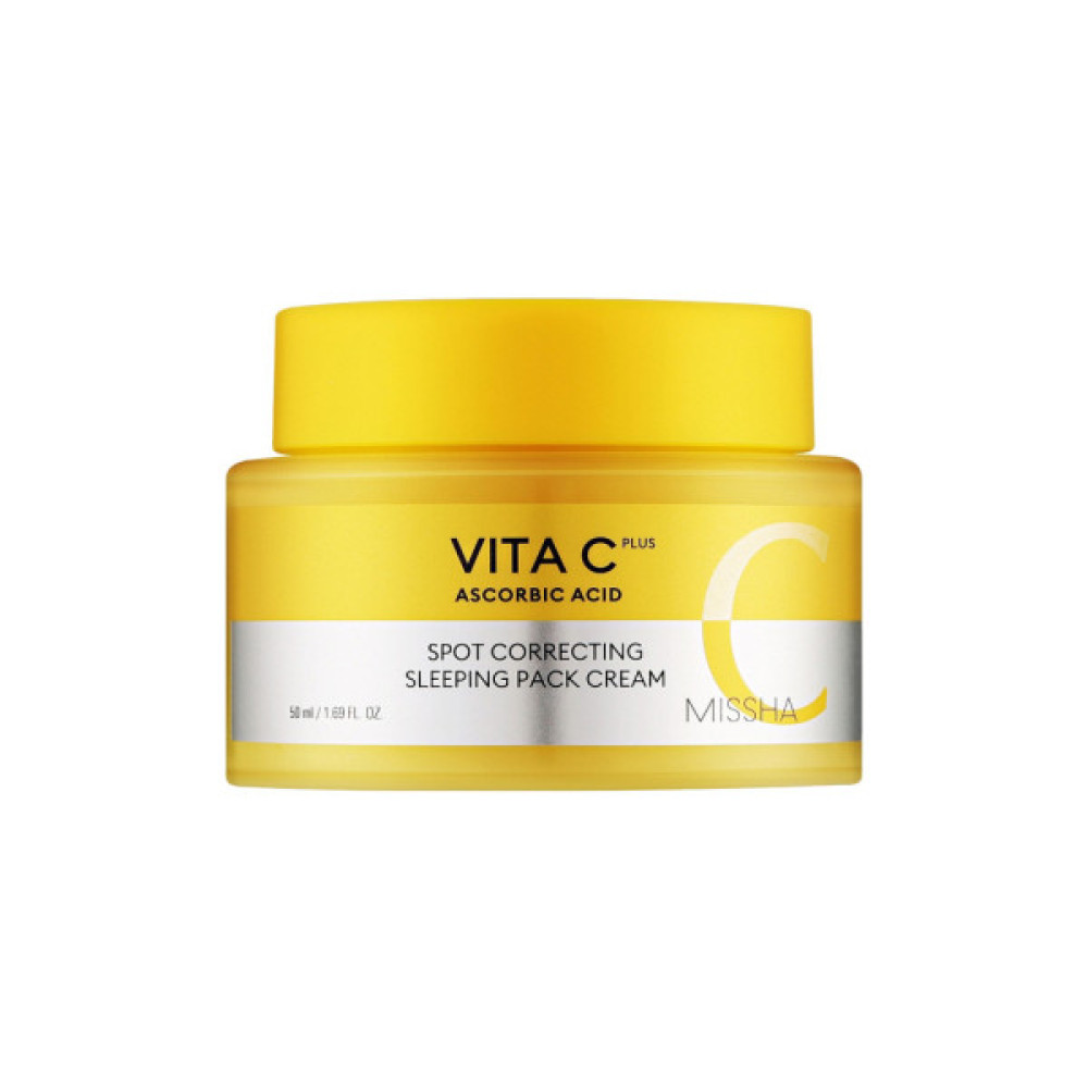Крем для обличчя Missha Vita C Plus Spot Correcting Sleeping Mask Pack Cream 50 мл (8809747962624)