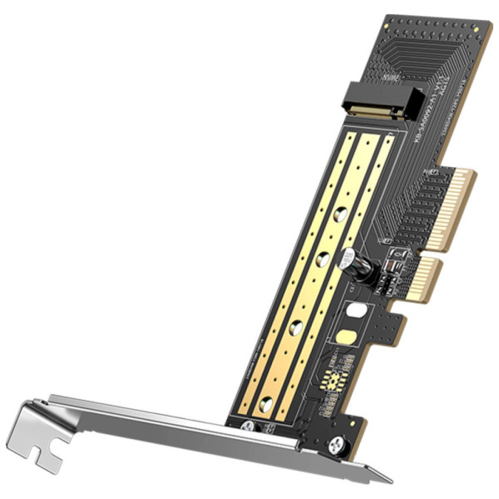 Контролер Ugreen PCI-E 3.0 for SSD M.2 (NVMe) x4 CM302 (70503)