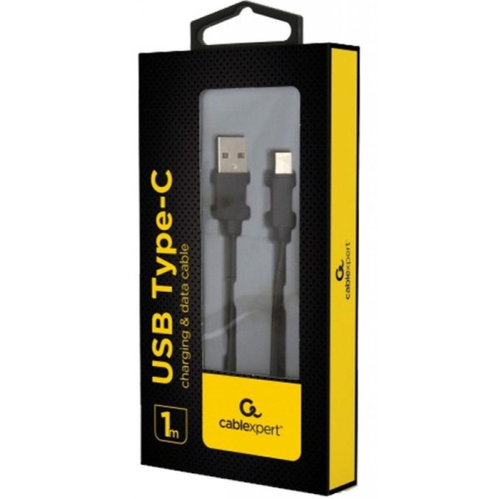 Дата кабель USB 2.0 AM to USB-C 1.0m Cablexpert (CC-USB2-AMCM-1M)